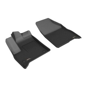Chevrolet Traverse Floor Mats - Front - 3D MAXpider - KAGU Series - Black - `24-`26 Chevrolet Traverse Floor Mats - Front - 3D MAXpider - KAGU Series - Black - `24-`26